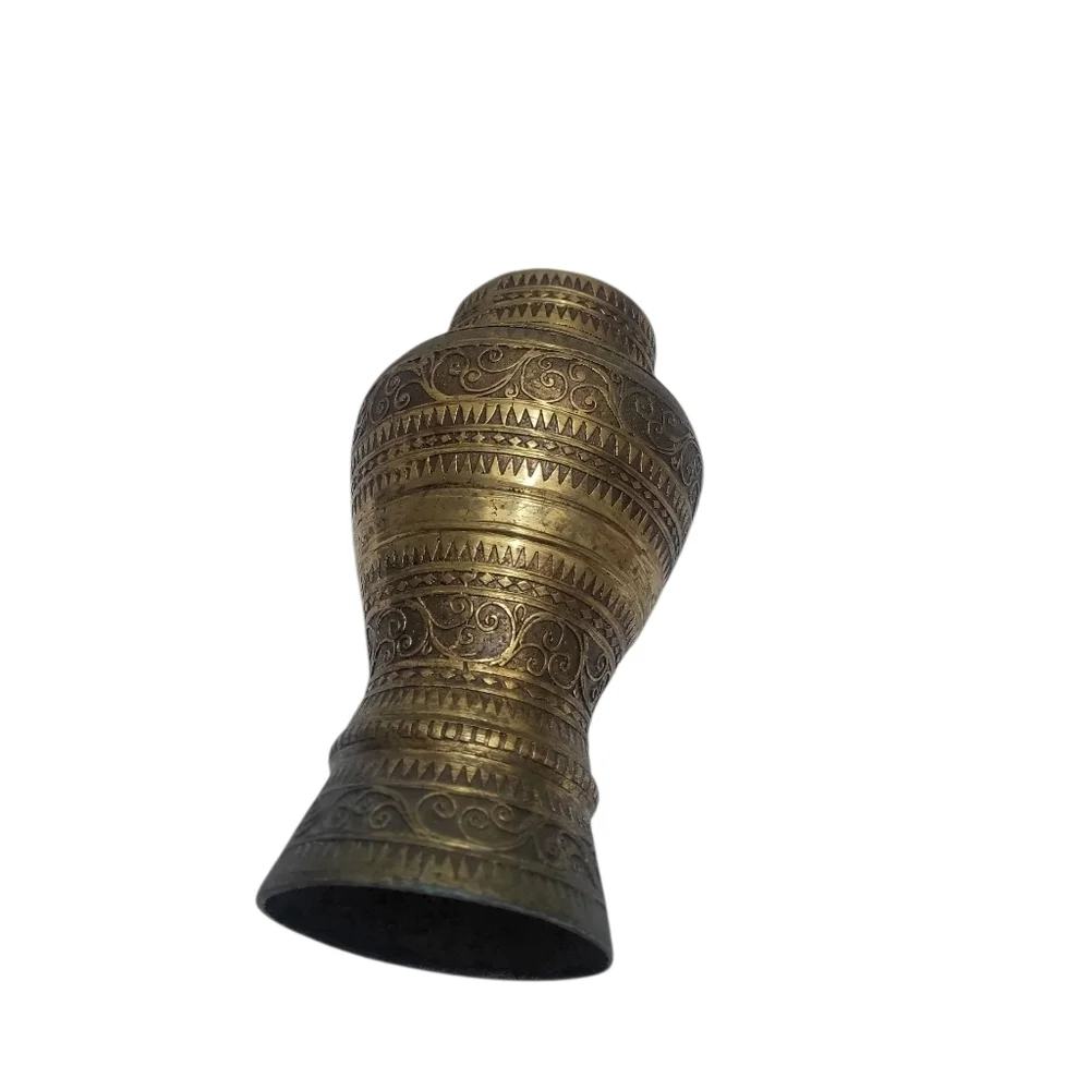 Vintage ornate brass